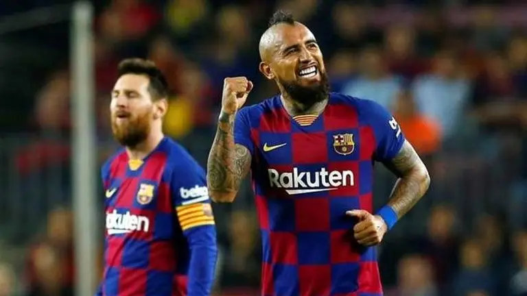 Arturo Vidal, jugador del Barcelona. EFE