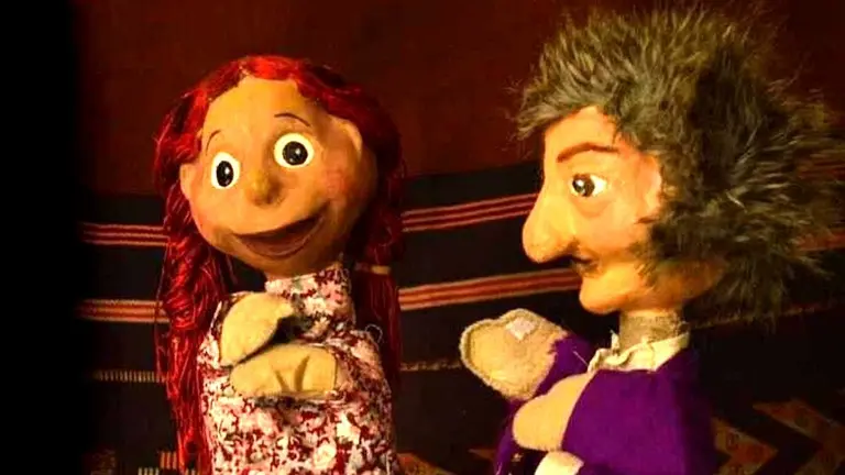 Fragmento de la obra infantil &ldquo;Un poquito de amor&rdquo; del elenco de t&iacute;teres Elwaky. Facebook