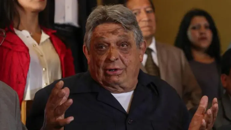 Jaime Paz Zamora, expresidente de Bolivia. EFE