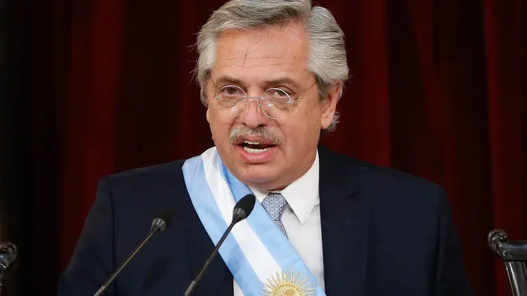 Alberto Fern&aacute;ndez, presidente de Argentina. EFE
