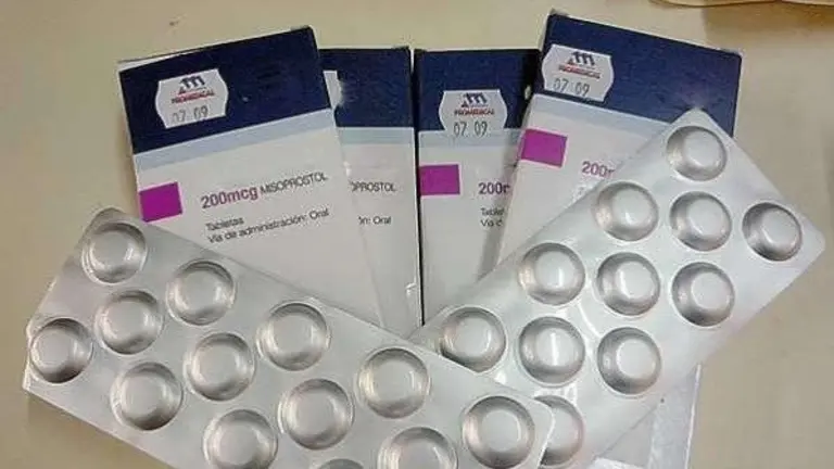 Imagen referencial de pastillas abortivas./ ARCHIVO