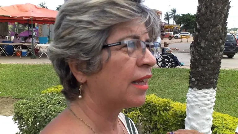 La exministra de Medio Ambiente y Aguas, Mar&iacute;a Elva Pinckert. MMAyA