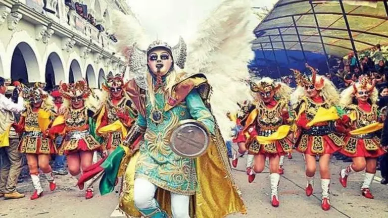 Imagen referencial del carnaval de Oruro. Archivo
