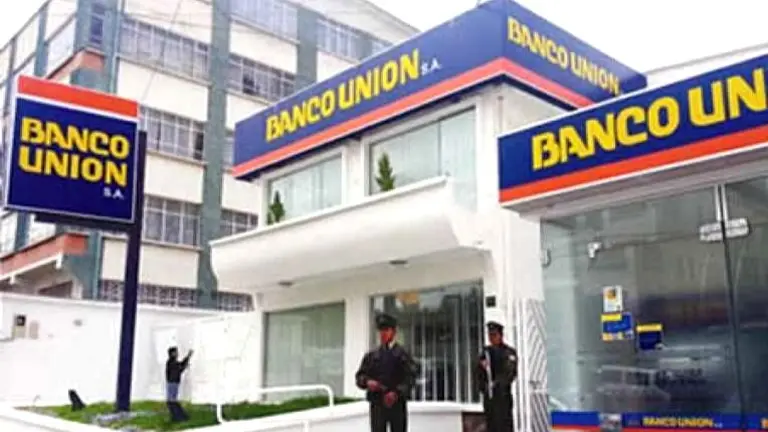 Imagen referencial del Banco Uni&oacute;n. ARCHIVO