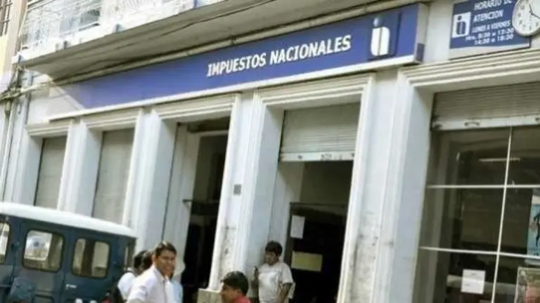 Imagen referencial de las oficinas de Impuestos Nacionales en Cochabamba. ARCHIVO