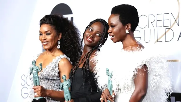 Parte del elenco de &ldquo;Black Panther&rdquo;, &uacute;ltimo ganador de mejor reparto en los SAG. TBS