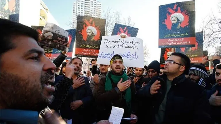 Protestas en Arabia Saud&iacute; por ejecuciones. EFE