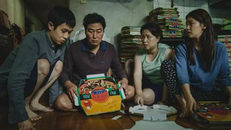 Captura del filme Parasite