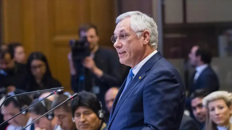 Eduardo Rodr&iacute;guez Veltz&eacute;, expresidente de Bolivia  HISPANTV