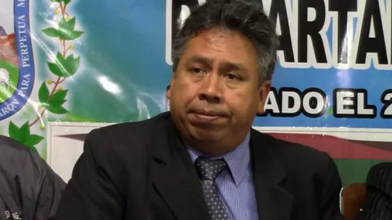 El presidente del Colegio M&eacute;dico de Bolivia, Luis Larrea. Archivo