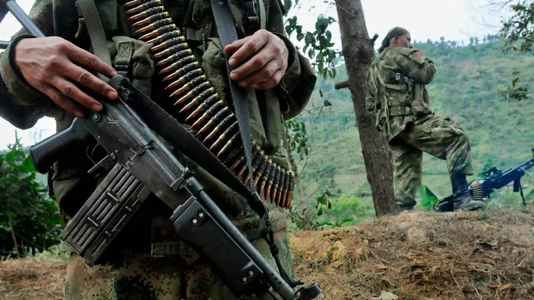 Fotograf&iacute;a ilustrativa de las FARC. EFE