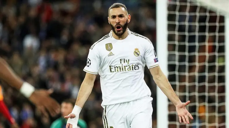 Karim Benzeman durante uno de sus partidos. EFE