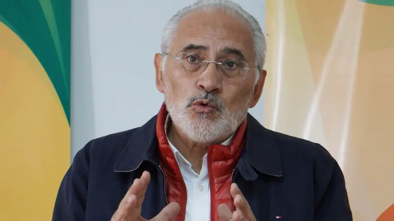El expresidente Carlos Mesa. APG