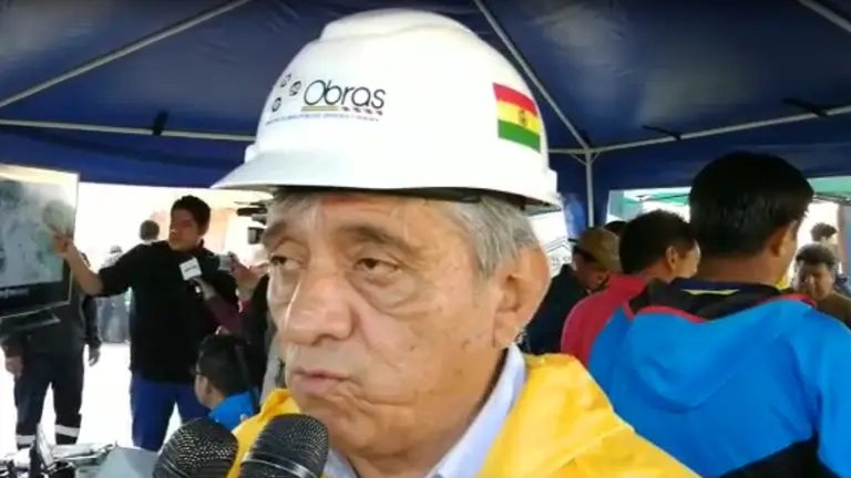 Iv&aacute;n Arias, exministro de Obras P&uacute;blicas. Foto: ABI