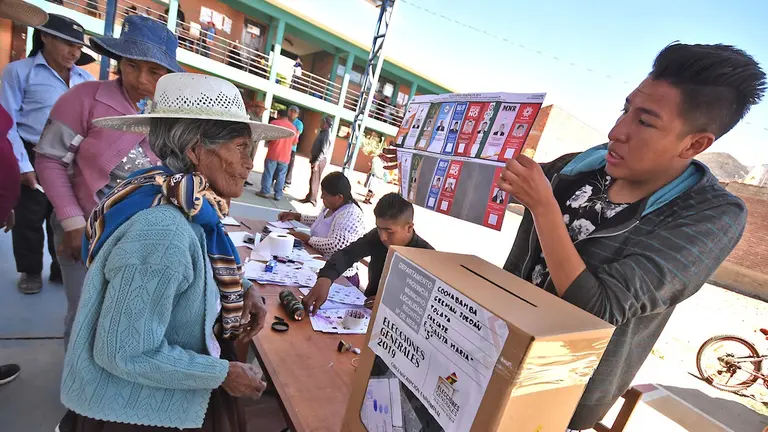 La votaci&oacute;n en las elecciones del 20 de octubre de 2019. DICO SOL&Iacute;S