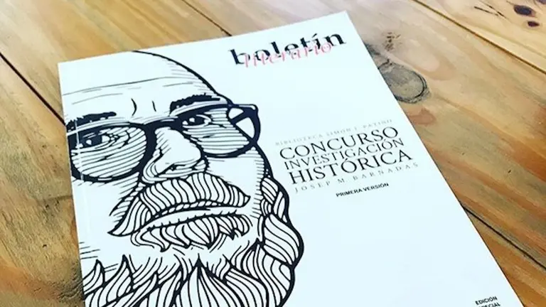 Porta del Bolet&iacute;n Literario donde se public&oacute; el primer ensayo ganador.