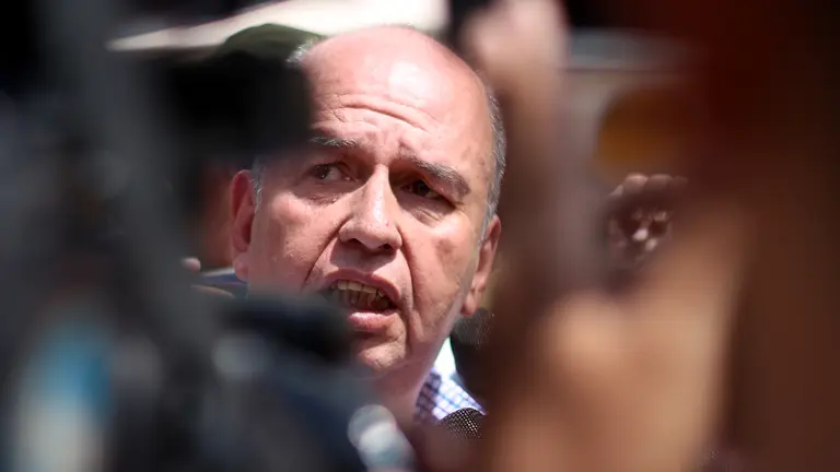 Arturo Murillo, ministro de Gobierno. Foto: Diario Opini&oacute;n