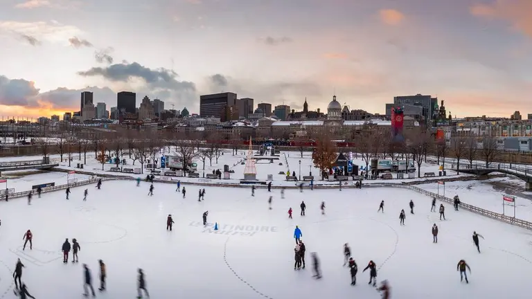 Patinaje en Montreal. MONTREAL QUEBEC