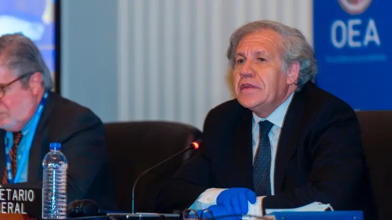 Luis Almagro, secretario general de la OEA.  EFE