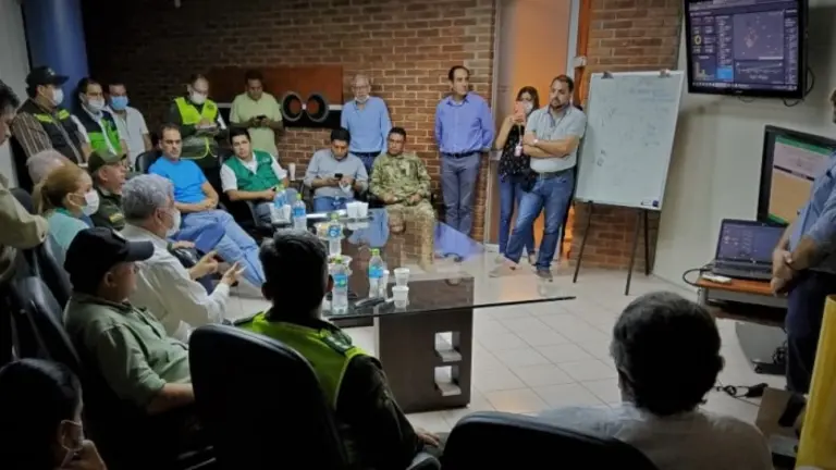 Bolivia implementa el primer mapa de geolocalizaci&oacute;n digital de la regi&oacute;n para luchar contra el coronavirus. ABI