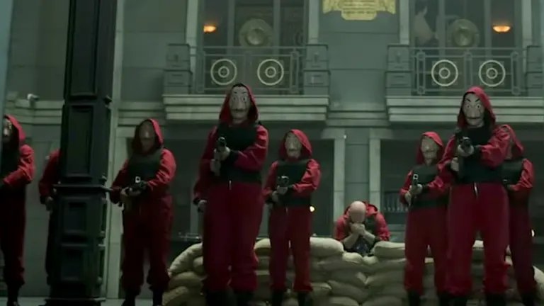 La casa de papel, temporada 4. Captura Netflix