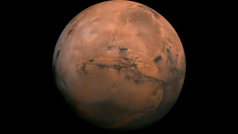 Planeta Marte. Foto: EFE