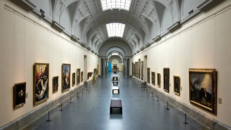Cuadros que se exiben en el Museo Nacional del Prado en Madrid.-libremercado.com