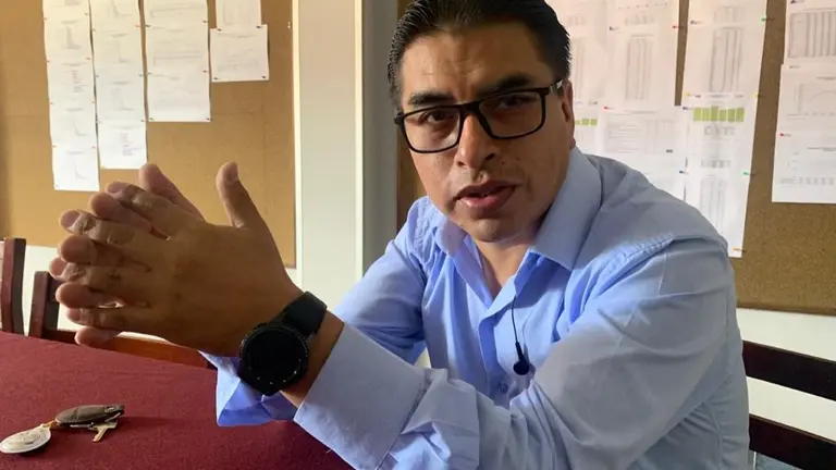 Rub&eacute;n Castillo, responsable de Vigilancia Epidemiol&oacute;gica del Servicio Departamental de Salud (SEDES). ARCHIVO