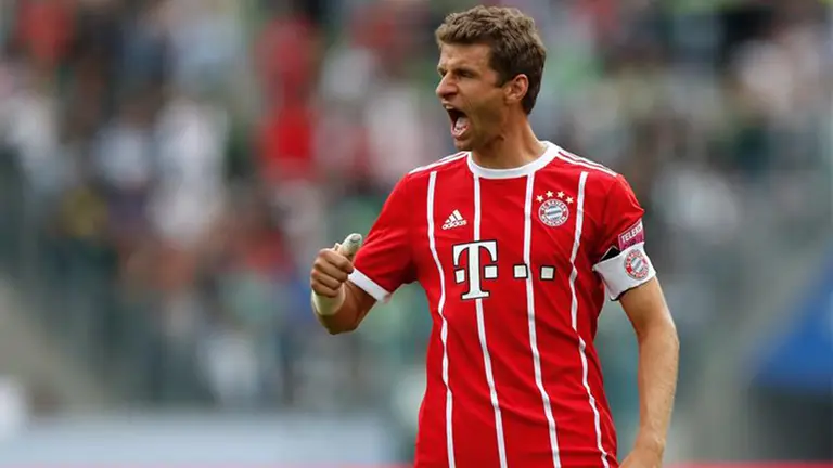 Thomas Muller, jugador del Bayern Múnich. EFE