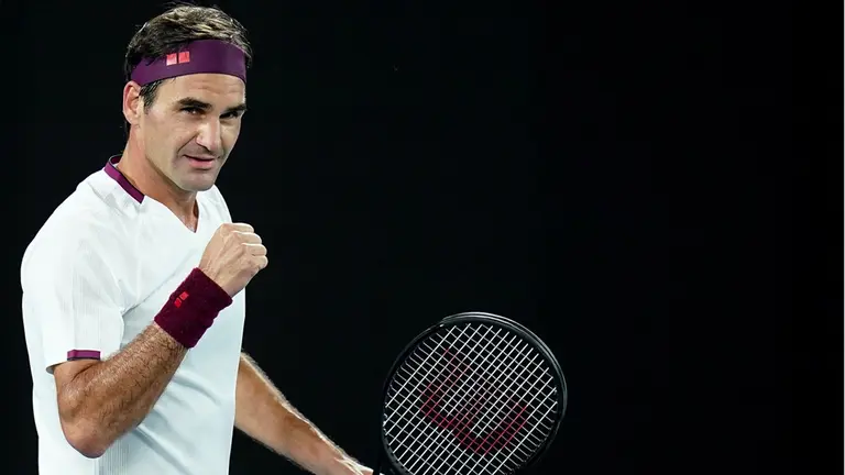 El tenista suizo, Roger Federer.