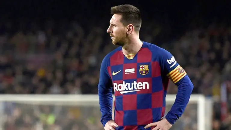 Lionel Messi, exjugador del Barcelona. ARCHIVO EFE