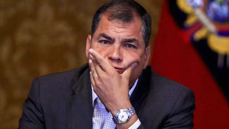 Expresidente de Ecuador, Rafael Correa.