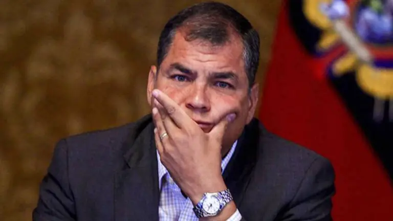 Expresidente de Ecuador, Rafael Correa. EFE