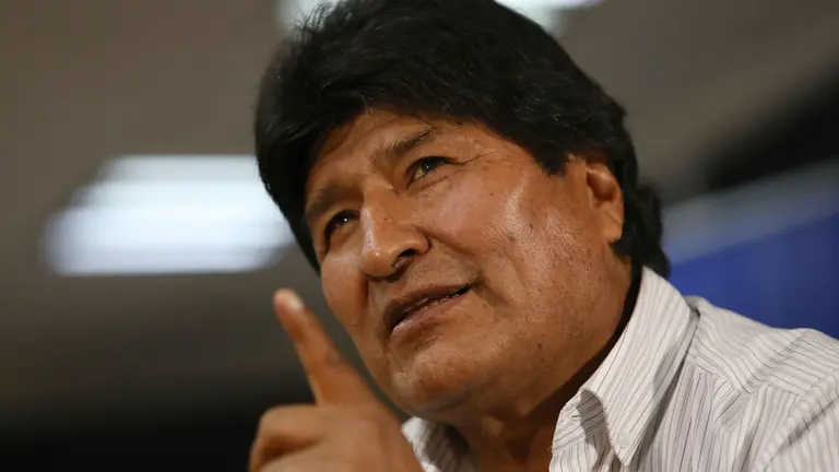 Evo Morales, expresidente de Bolivia. Foto. EFE