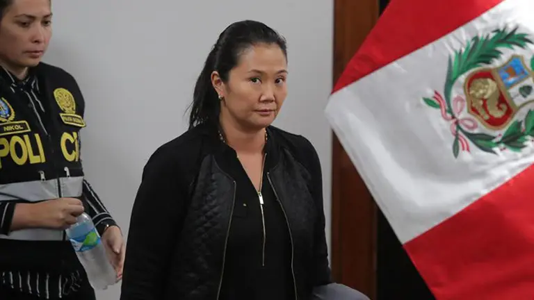 La peruana Keiko Fujimori. Foto: EFE