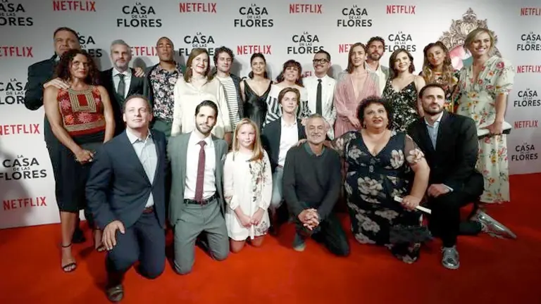 Protagonista de la serie "La casa de las flores". EFE