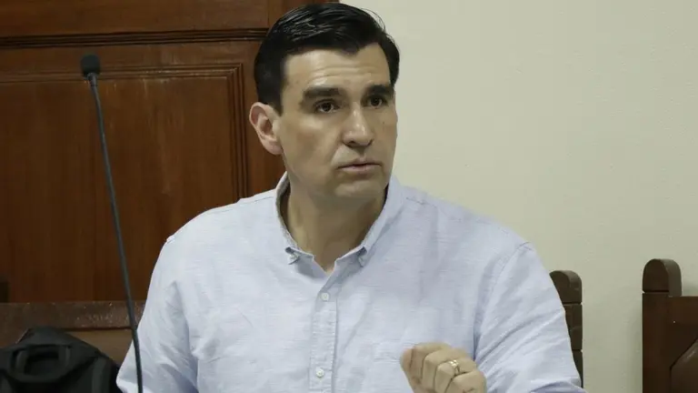 El alcalde titular de la ciudad de Cochabamba, Jos&eacute; Mar&iacute;a Leyes.