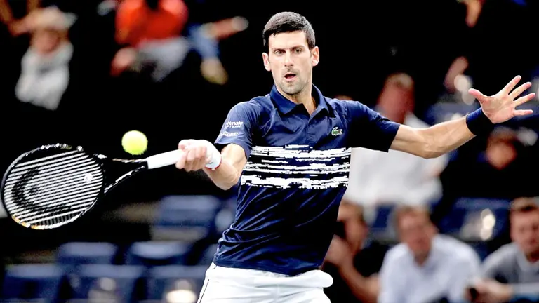 El tenista serbio Novak Djokovic. EFE