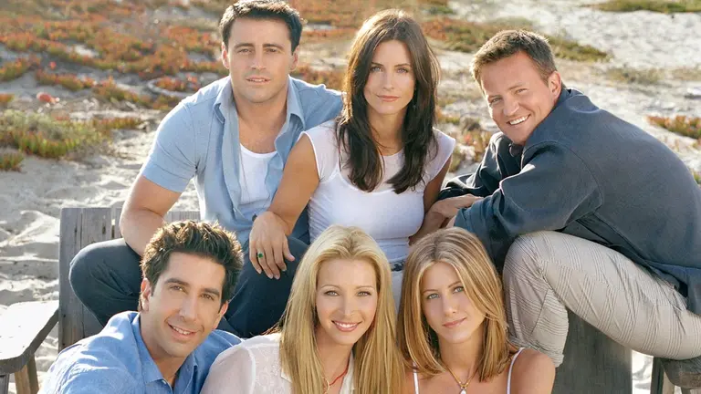 Los protagonistas de la serie 
 Friends . EFE