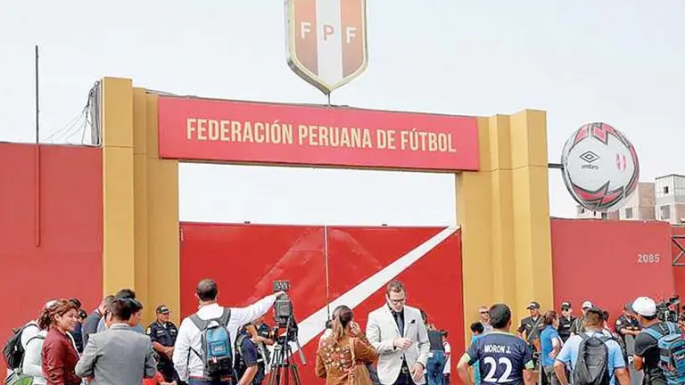 La sede de la Federación Peruana de Fútbol (FPF)