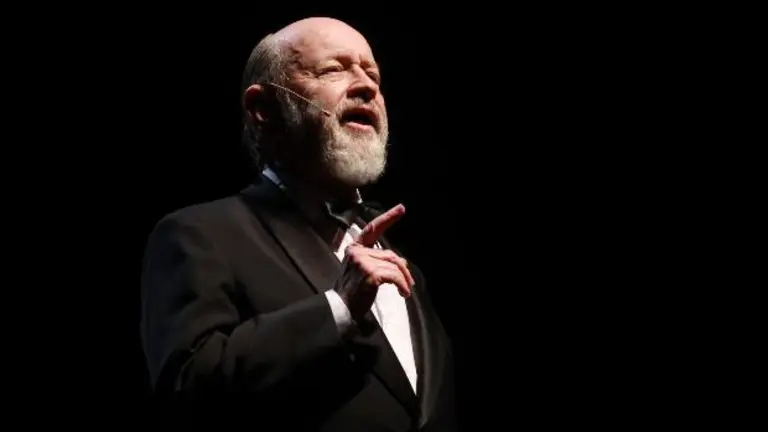 El actor miembro original de los Les Luthiers, Marcos Mundstock.    FUENTE: ABC