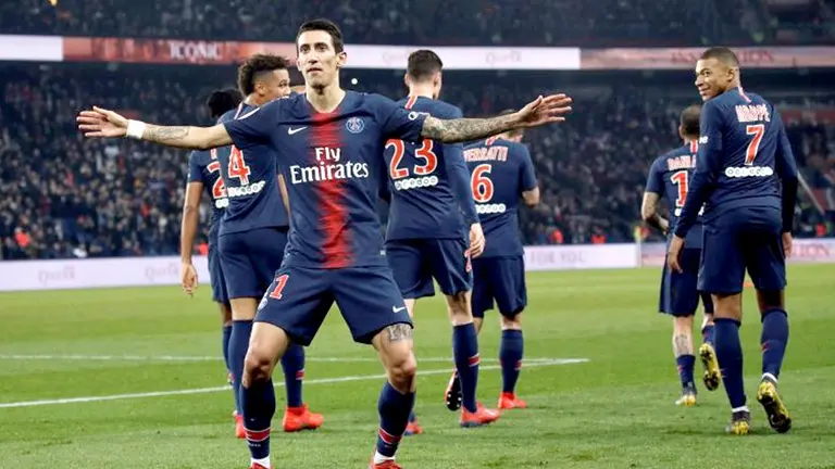 Jugadores. del PSG. EFE