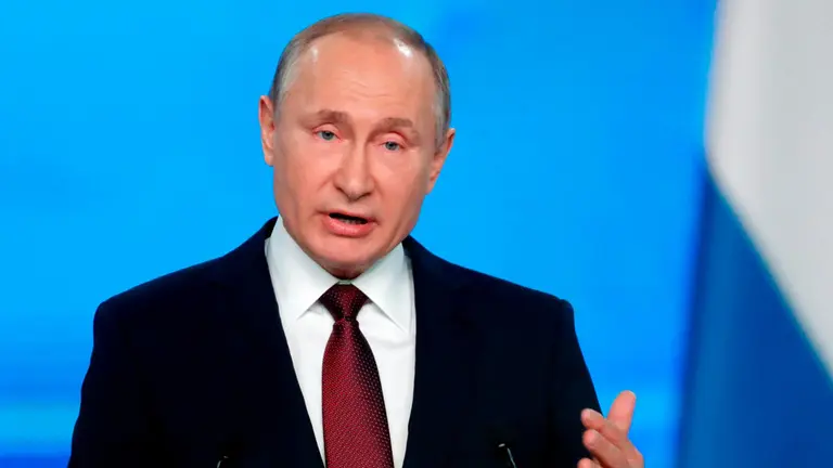 El presidente de Rusia, Vladimir Putin. ARCHIVO