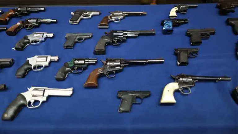 Armas de fuego de asalto. EFE