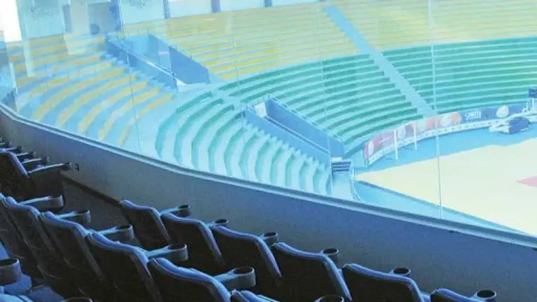 El &aacute;rea vip del Polideportivo de Quillacollo.