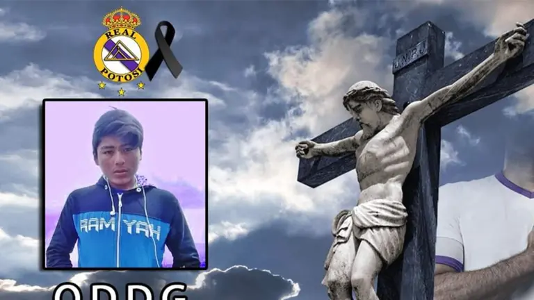 Real Potos&iacute; recuerda al adolescente, que se formaba en la escuela de la instituci&oacute;n. Facebook Real Potos&iacute;.