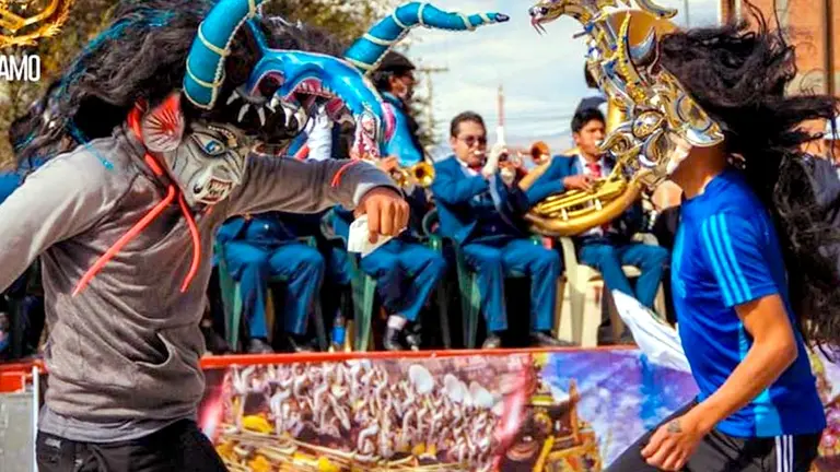 La celebración fue por el aniversario de la declaratoria de Obra Maestra del Carnaval. Foto cortesía de GAMO.