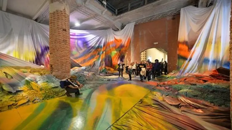 Una edici&oacute;n pasada de la Bienal de Arte de Venecia.     FUENTE: EFE-ARCHIVO