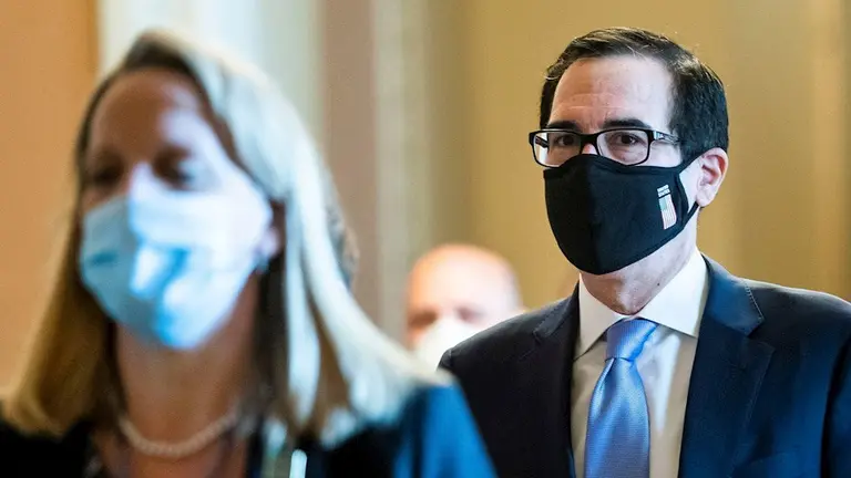 El secretario del Tesoro de Estados Unidos, Steven Mnuchin. Foto: EFE