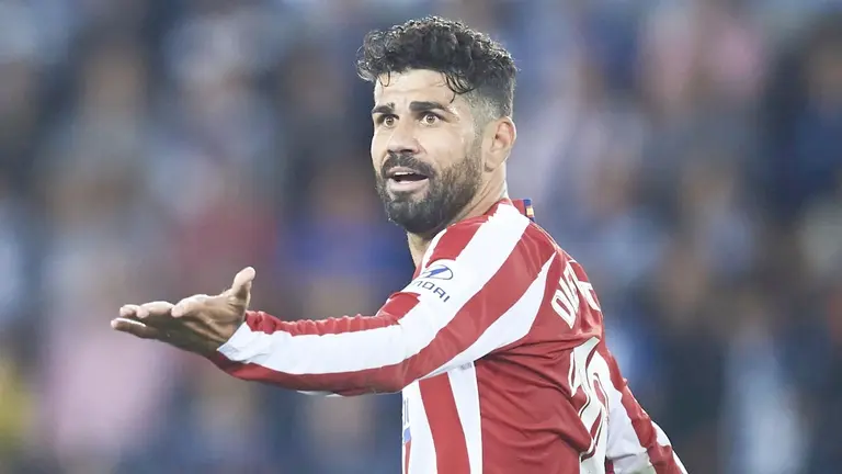 Diego Costa, delantero de Atlético de Madrid. Crédito Goal.com